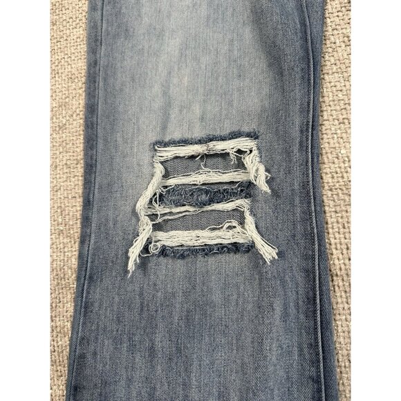 KanCan Blue Distressed Flare Jeans - Picture 4 of 12